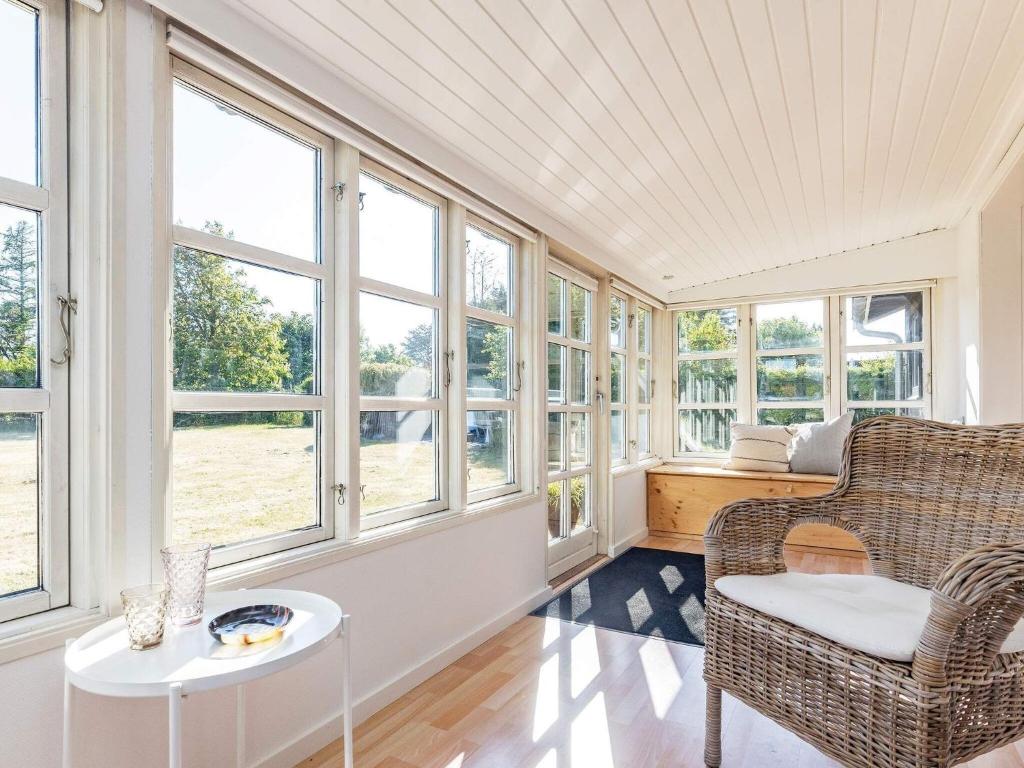 Posezení v ubytování Holiday home Karrebæksminde IX