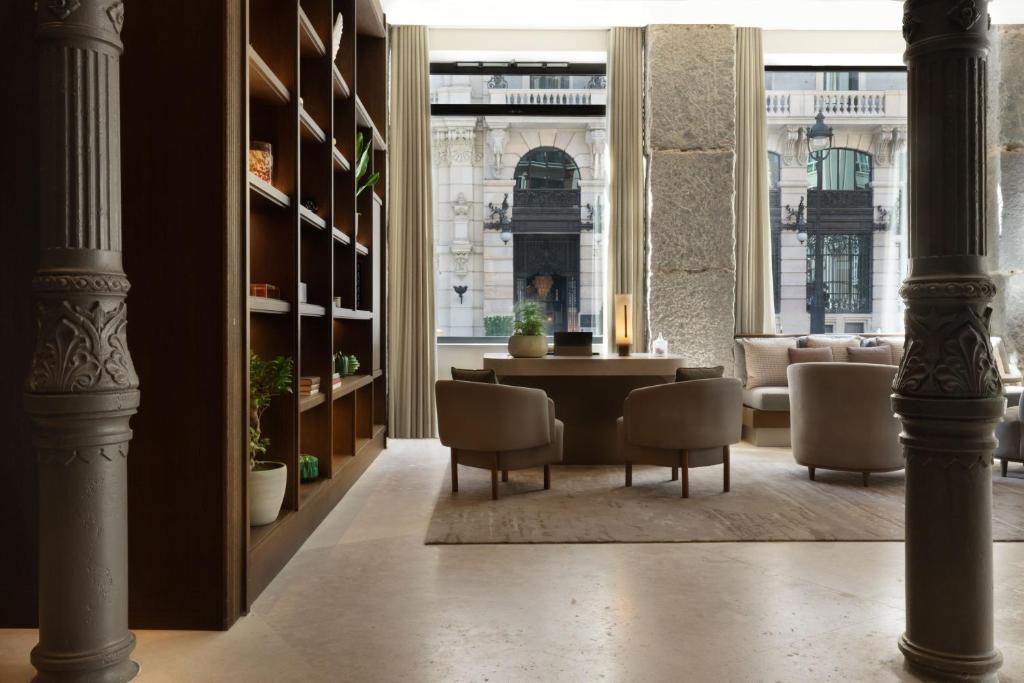Posezení v ubytování JW Marriott Hotel Madrid