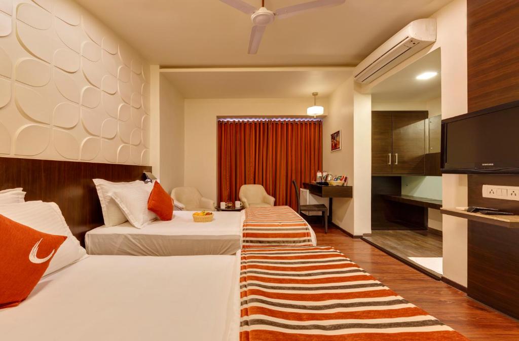 Regenta Place Raysons Kolhapur - デラックスツインルーム