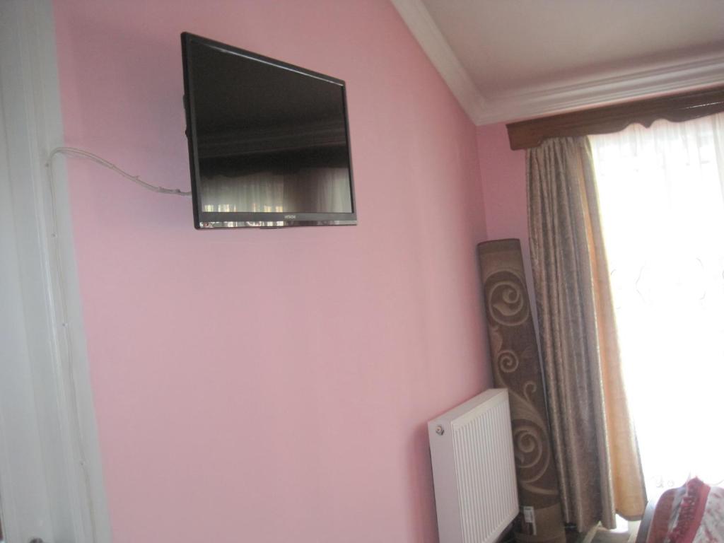 TV a/nebo společenská místnost v ubytování Metaxa Guesthouse