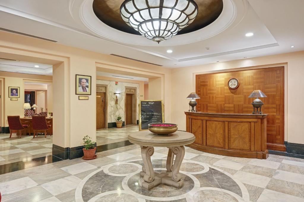 Vstupní hala nebo recepce v ubytování The Cama - A Sabarmati Riverfront Hotel