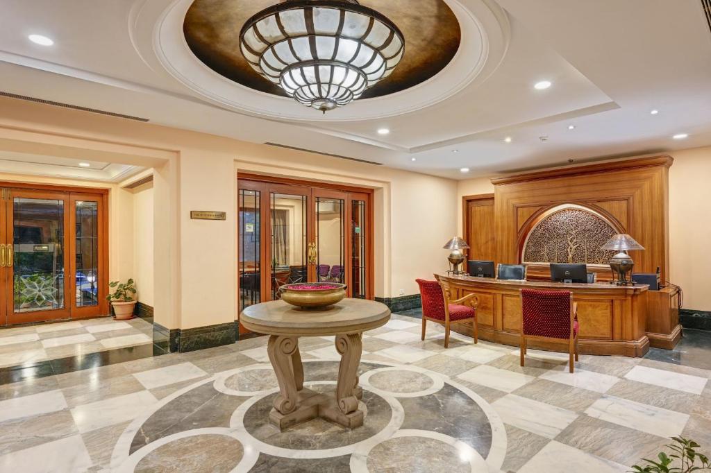 Vstupní hala nebo recepce v ubytování The Cama - A Sabarmati Riverfront Hotel