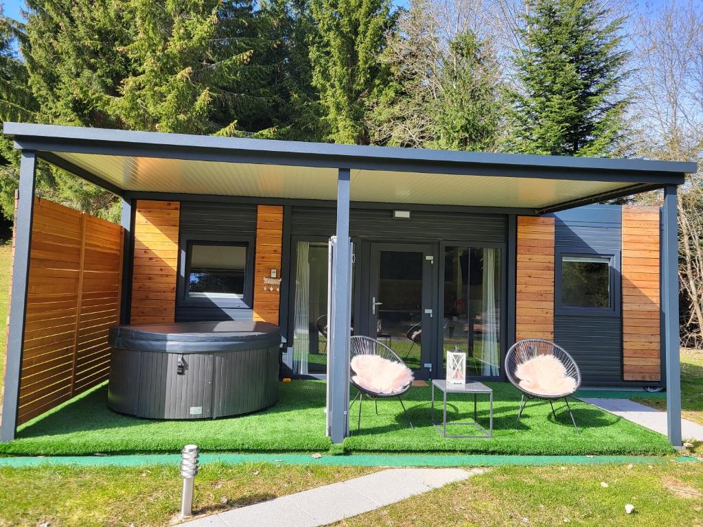 Zahrada ubytování Resort na jasi