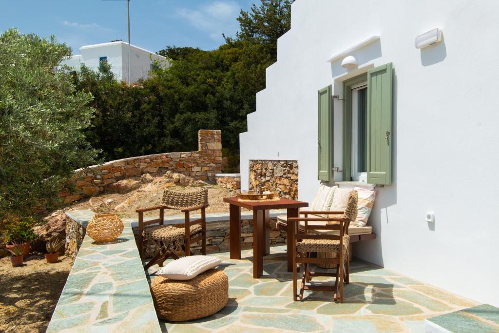 Patio nebo venkovní prostory v ubytování Thimari villas