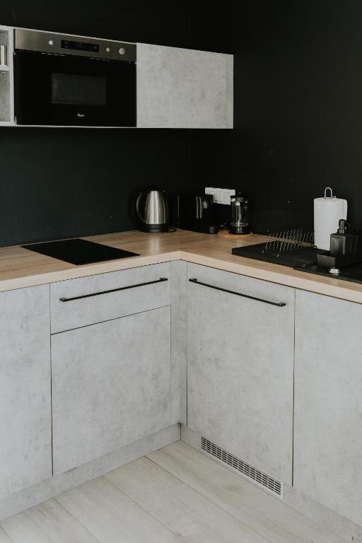Kuchyňa alebo kuchynka v ubytovaní Silesia Apartments