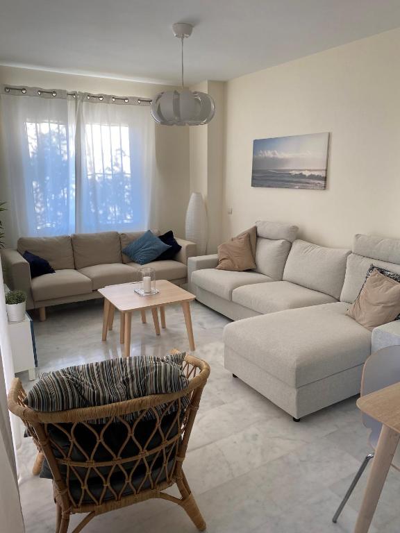 Posezení v ubytování 2275-Superb new apt on Valle Romano, golf view