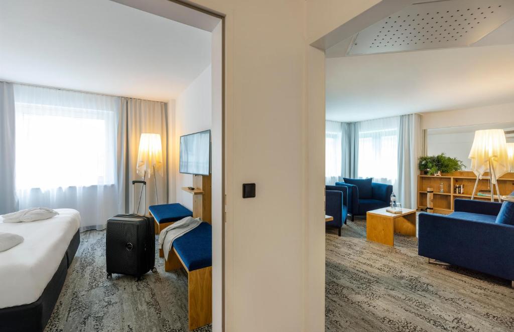 Posezení v ubytování ARCOTEL Wimberger Wien