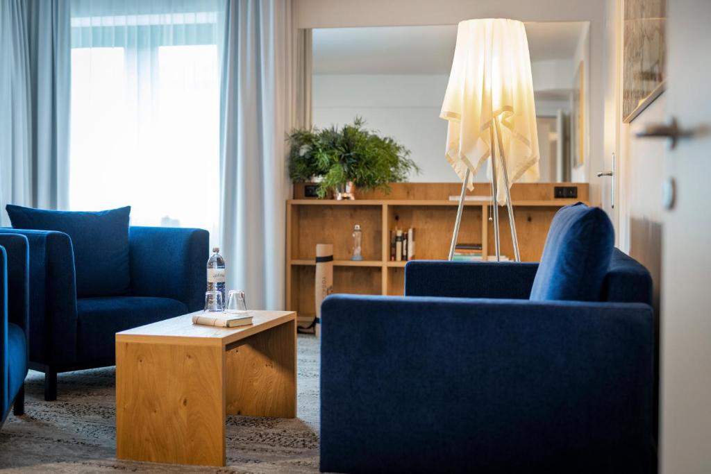 Posezení v ubytování ARCOTEL Wimberger Wien