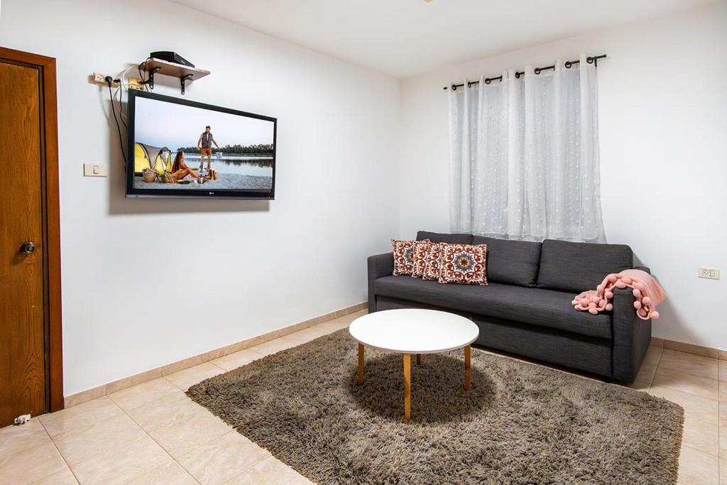 Posezení v ubytování Nof glili Mansion