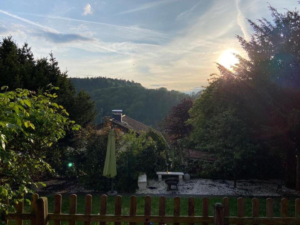 Naturlandskabet i nærheden af lejligheden