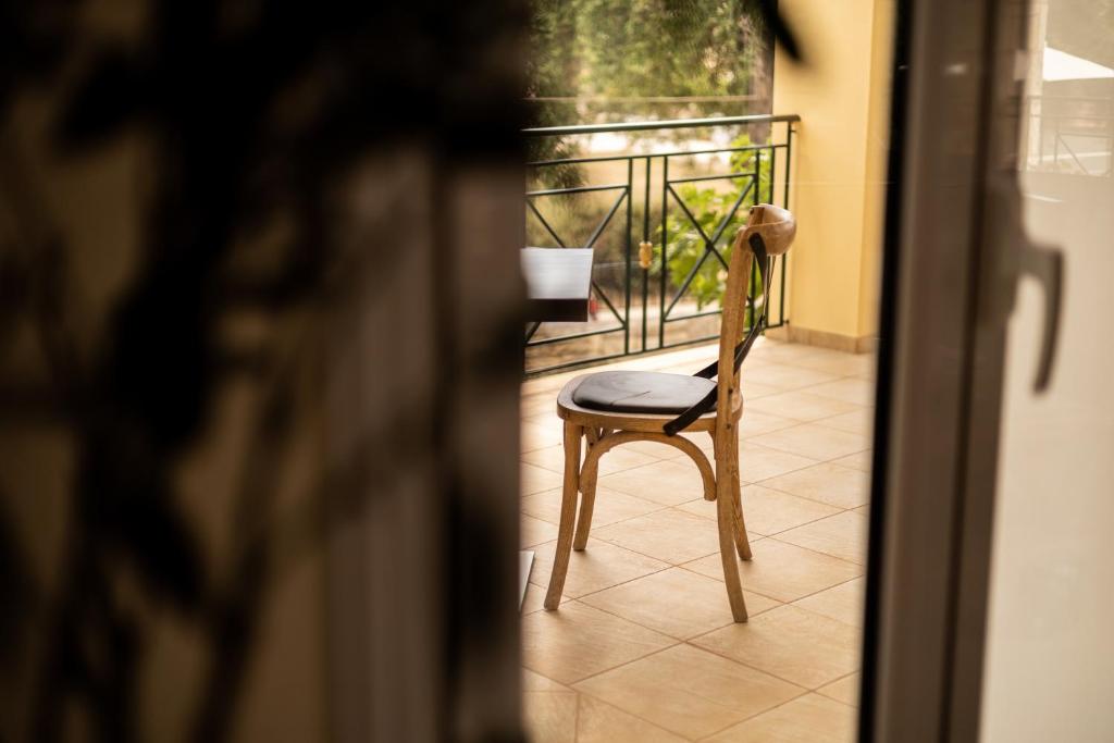Balkón nebo terasa v ubytování Chrisovalanto Hotel