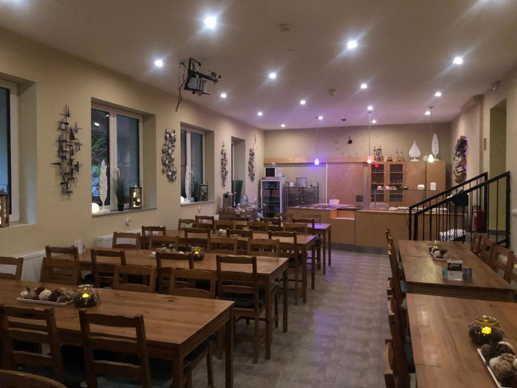 Restaurace v ubytování AlpenKlub Hotel
