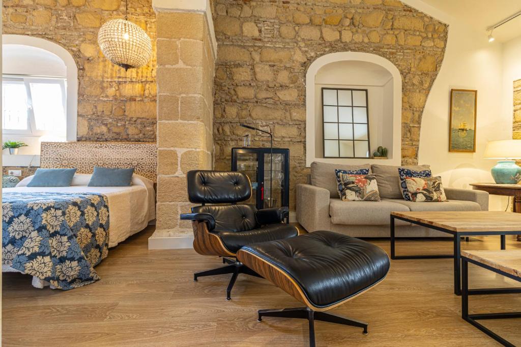 Posezení v ubytování Sherry Loft Siente Jerez Parking Incluido