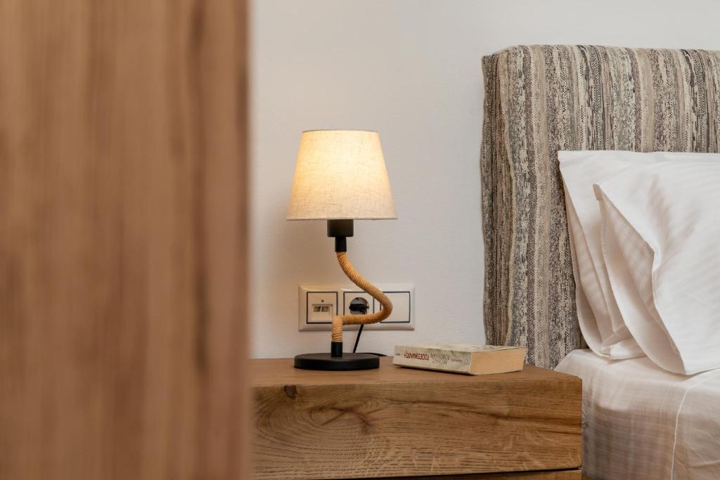 A bed or beds in a room at Naxian Icon Luxury Residence