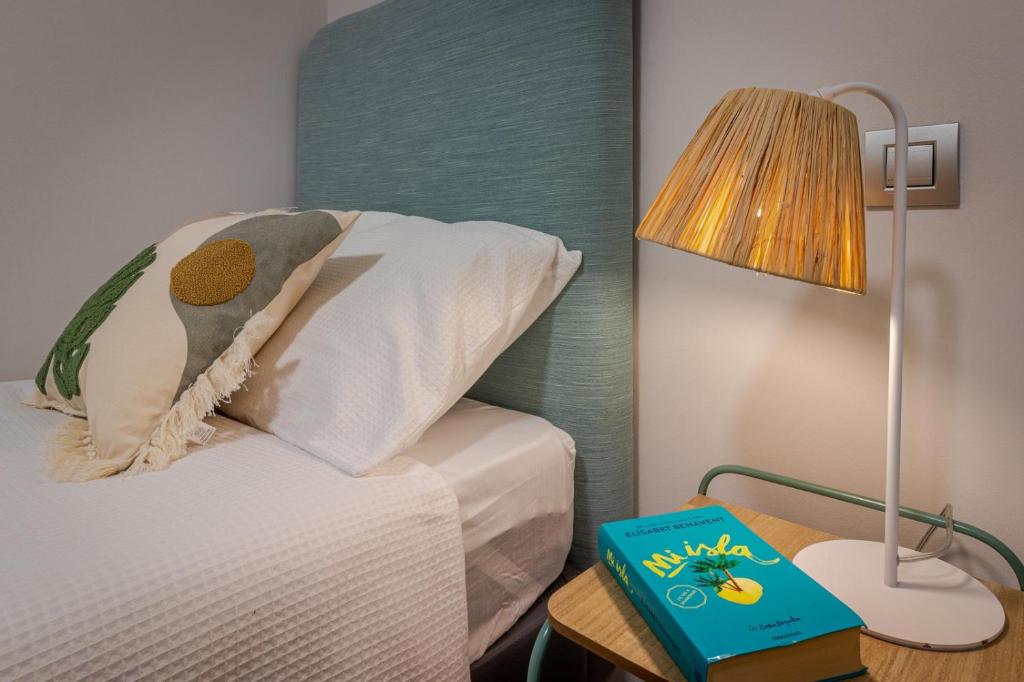 Posteľ alebo postele v izbe v ubytovaní Apartamento Chacolina Las Canteras