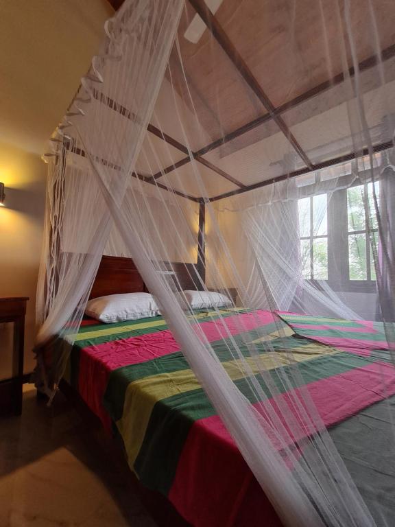 Postel nebo postele na pokoji v ubytování Casa Dei Sogni