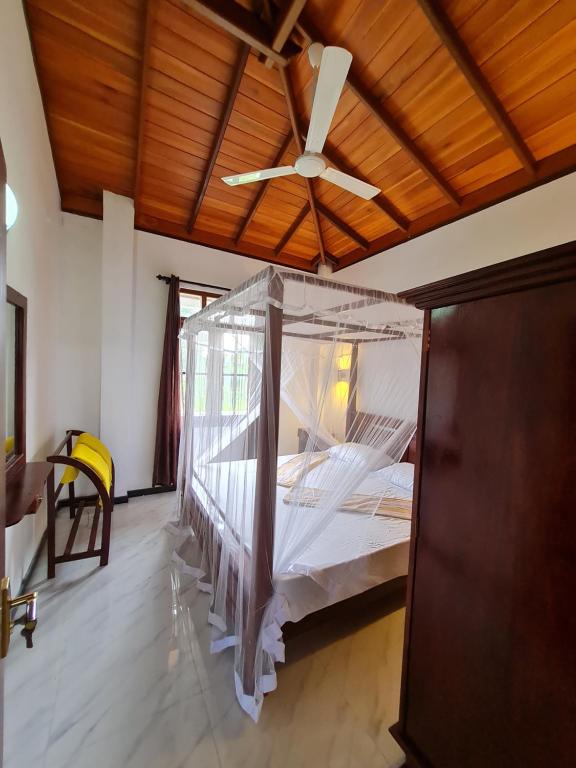 Postel nebo postele na pokoji v ubytování Casa Dei Sogni