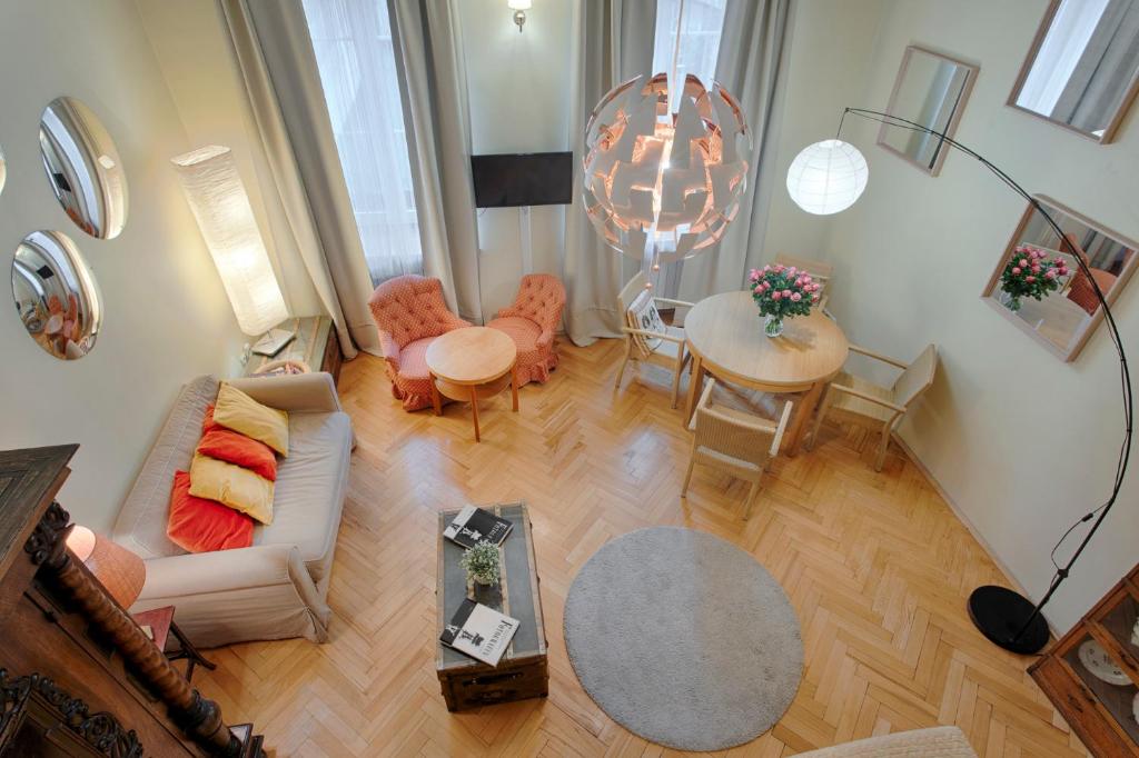 Posedenie v ubytovaní Tyzenhauz Apartments Kazimierz