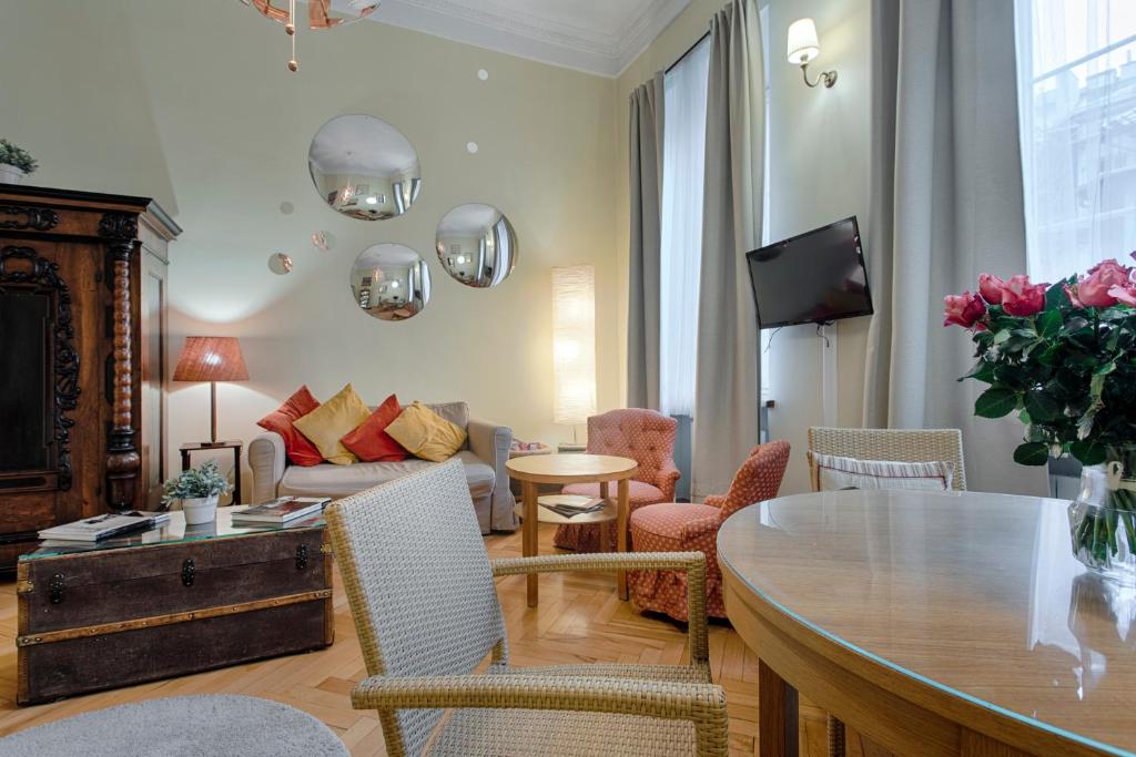 Posedenie v ubytovaní Tyzenhauz Apartments Kazimierz