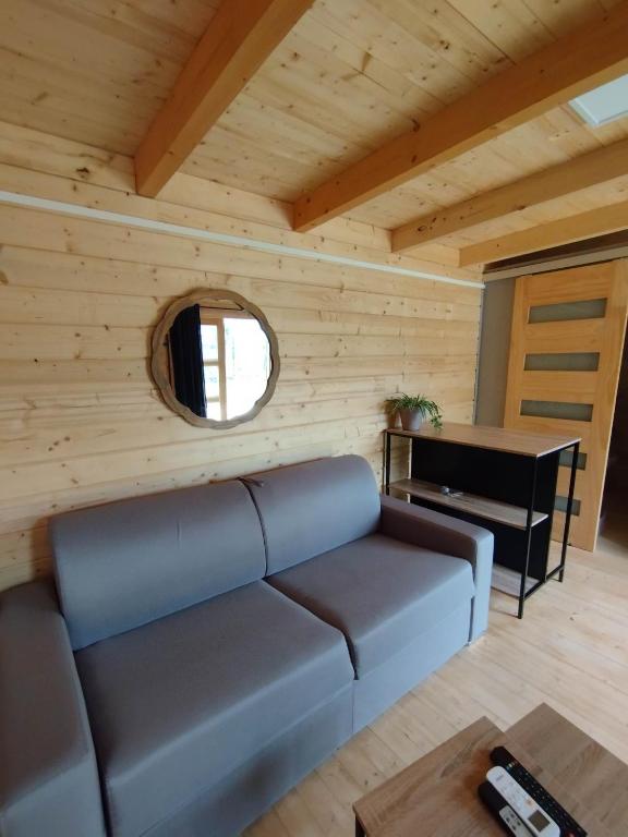 Posedenie v ubytovaní Tiny house toute équipée avec jardin