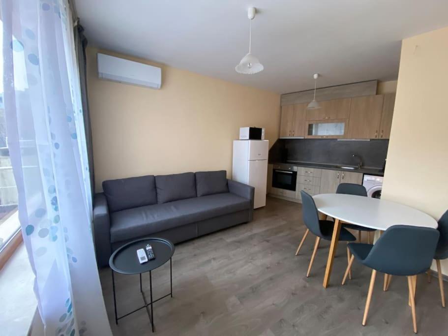Kuchyň nebo kuchyňský kout v ubytování Apartment Sea wave