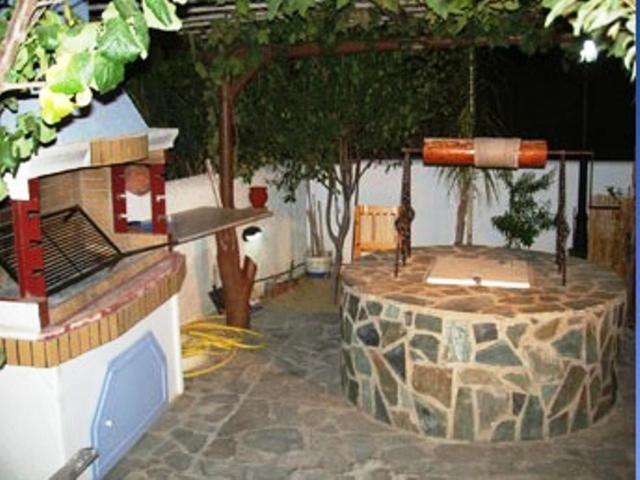 Patio nebo venkovní prostory v ubytování Deep Blue Studios