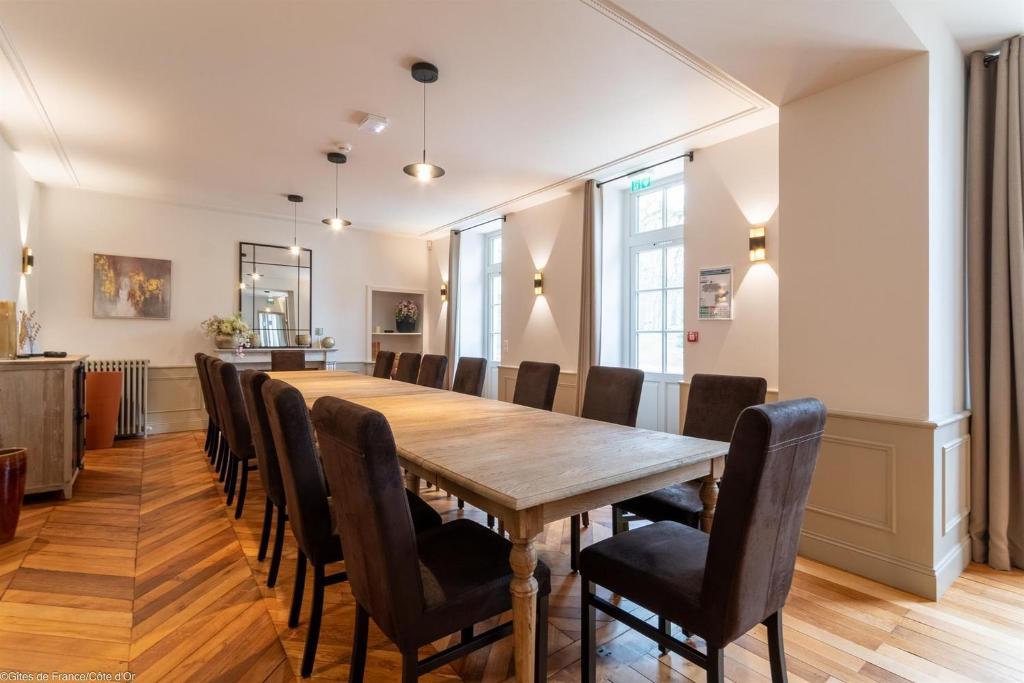 Kuchyň nebo kuchyňský kout v ubytování Manoir de Villamont