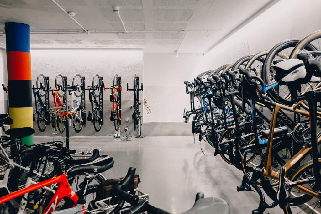 Fitness centrum a/nebo fitness zařízení v ubytování Hotel Ultonia