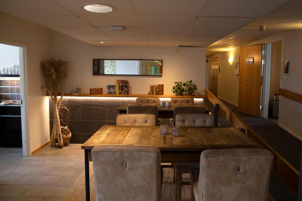 Posezení v ubytování Sundsgården hotell & konferens