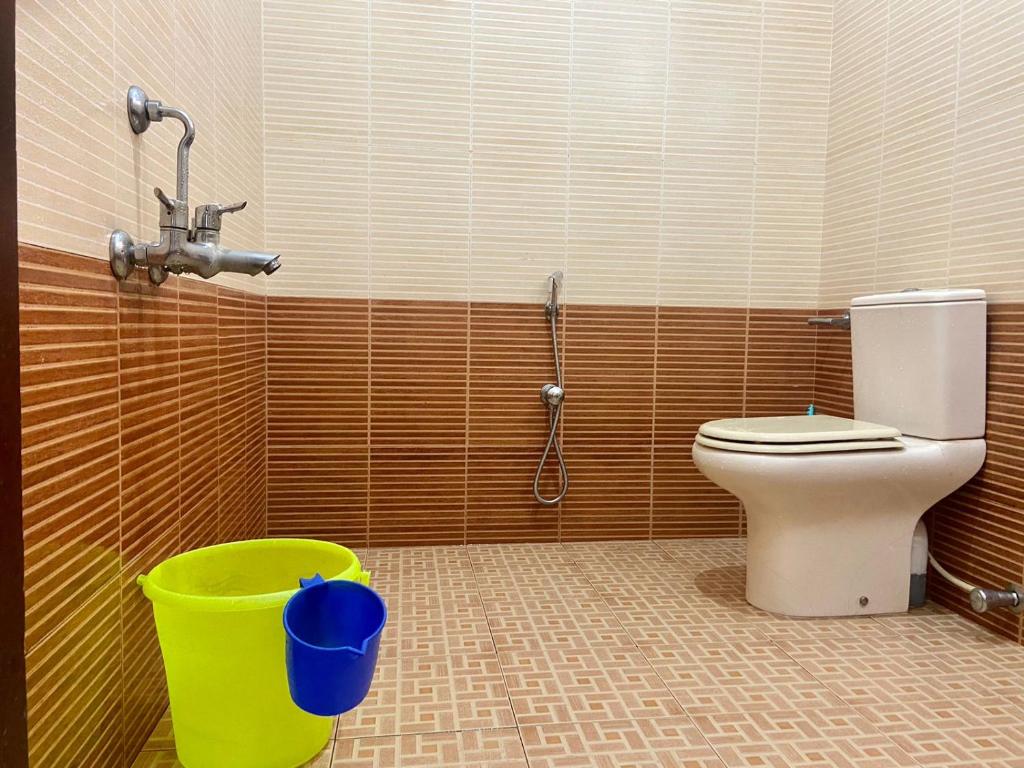 Koupelna v ubytování Mango Villa