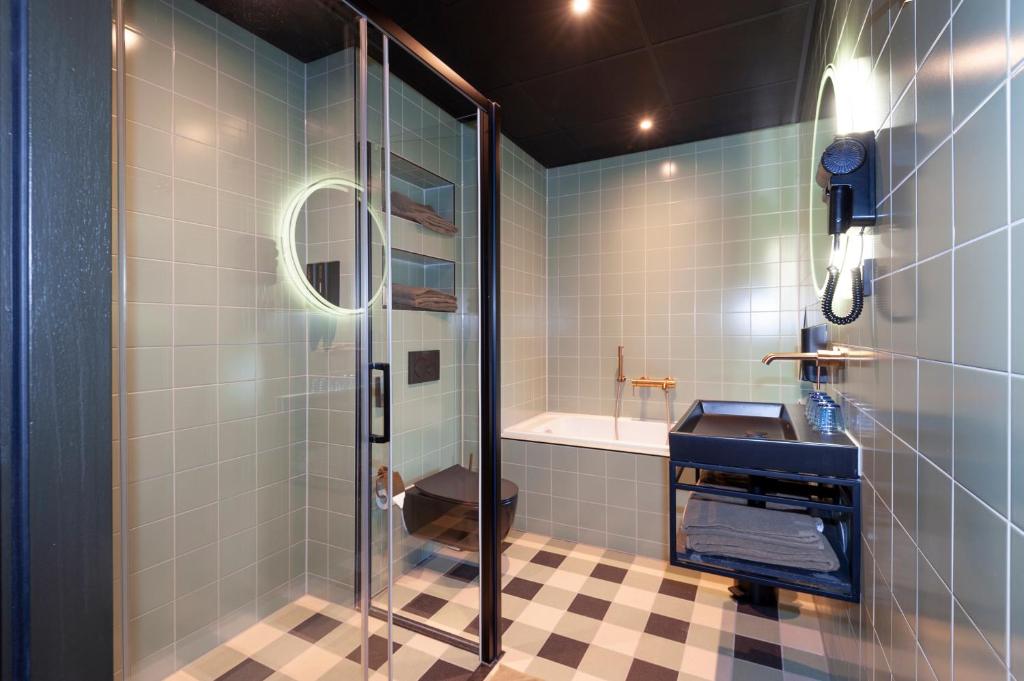 Koupelna v ubytování Hotel Nicolaas Witsen