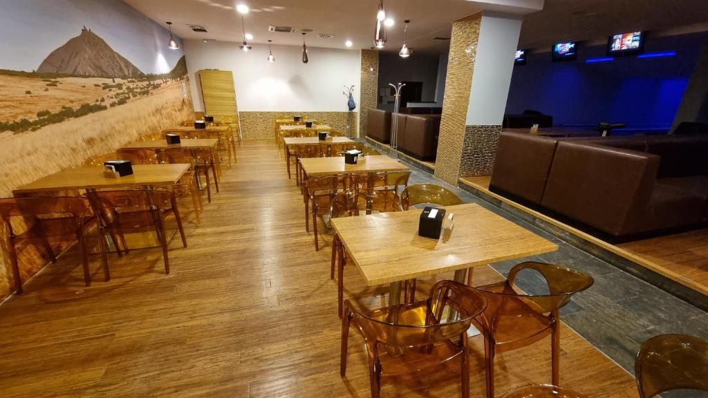 Restaurace v ubytování Olympland Hotel