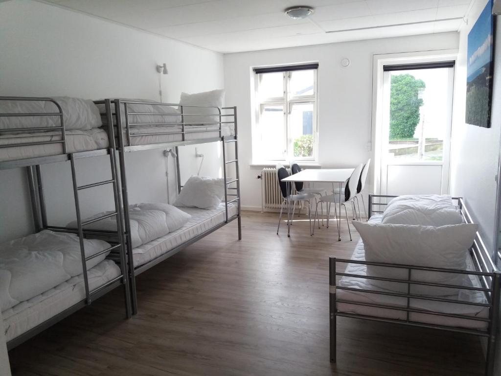 Postel nebo postele na pokoji v ubytování Udsigten Odsherred