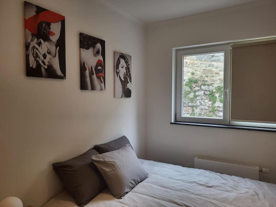 Postel nebo postele na pokoji v ubytování Duplex neuf 2 chambres HUY