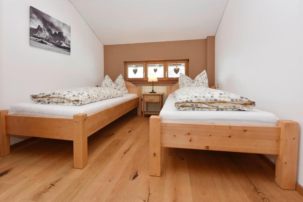 Postel nebo postele na pokoji v ubytování Ferienwohnung Frömlig