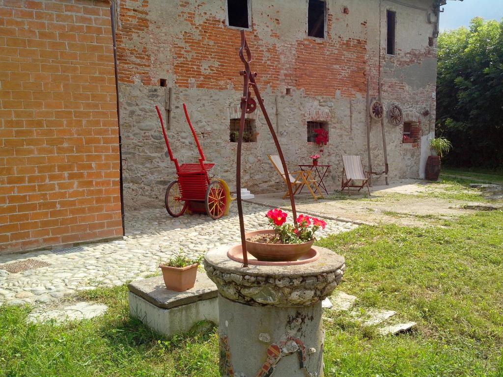 Zahrada ubytování B&B CM Ranch