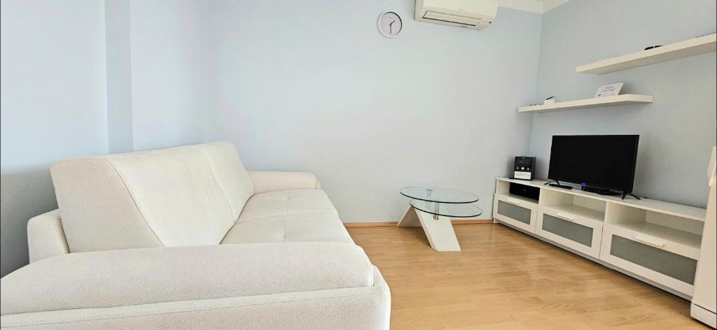 apartments oaza, vrsi mulo - 带阳台的公寓