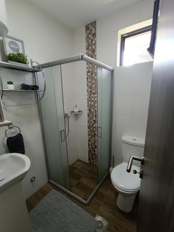 A bathroom at Apartman Lav