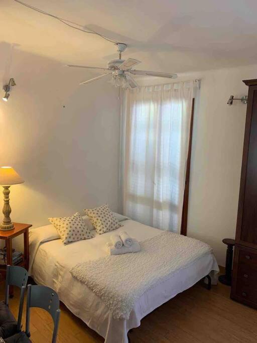 Postel nebo postele na pokoji v ubytování la terrazza di vernazza