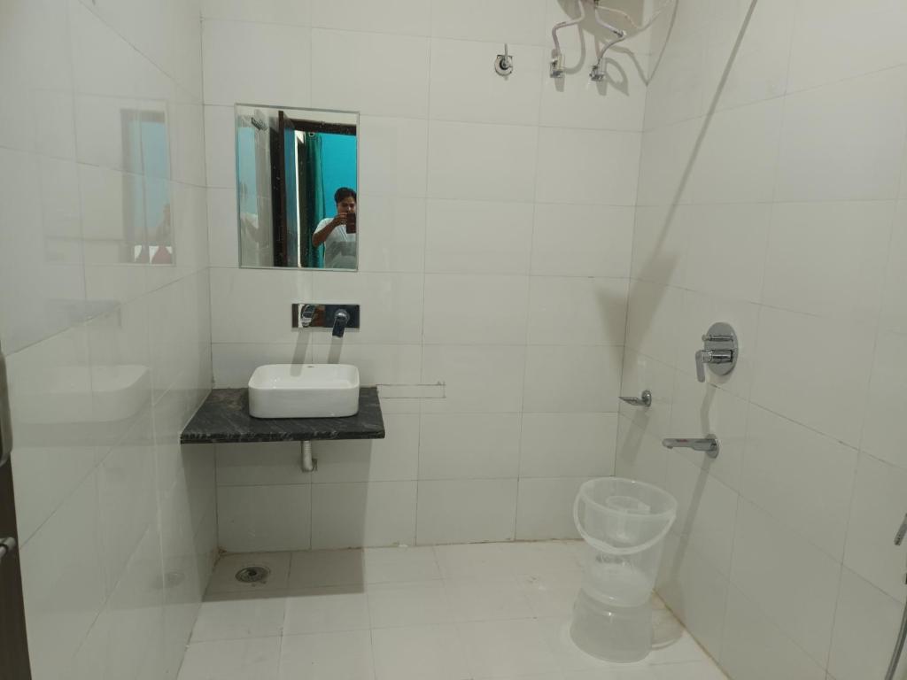 Koupelna v ubytování L S Haveli