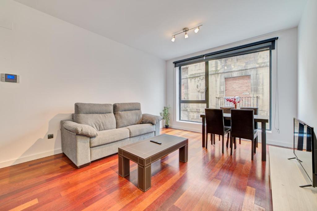 Posezení v ubytování Apartamentos Rioja Confort by Clabao