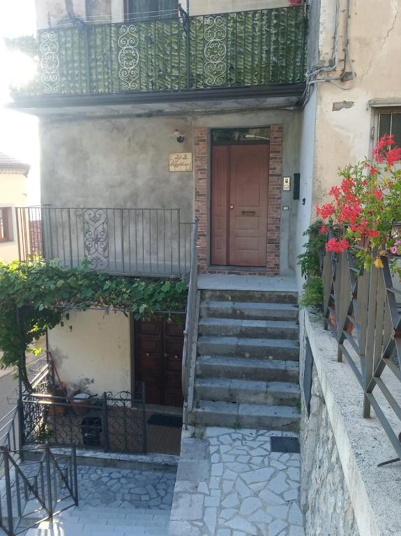 Budova, kde se bed and breakfast nachází