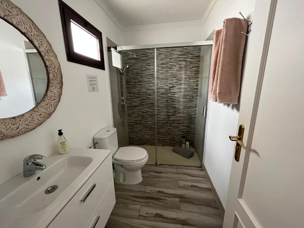 A bathroom at Casa Lola
