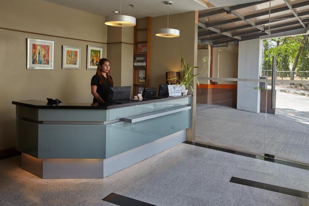 Vstupní hala nebo recepce v ubytování St Mark Hotel