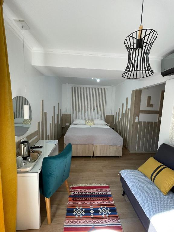 Postel nebo postele na pokoji v ubytování Hotel - Villa Lejla