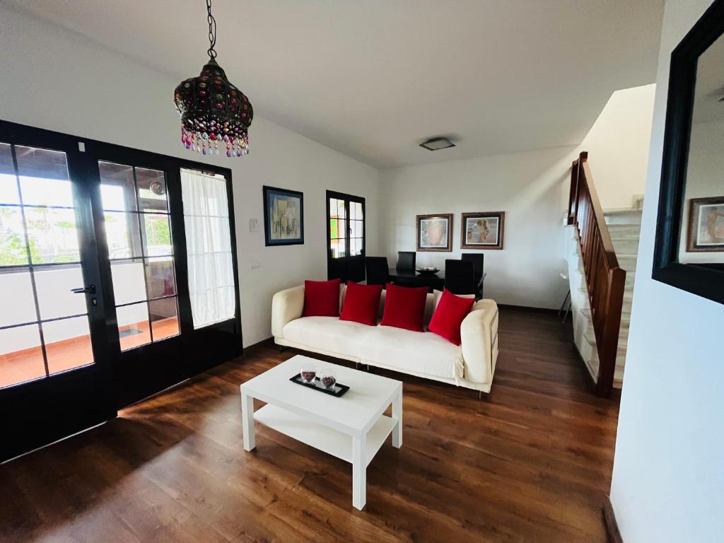 A seating area at Casa Lola