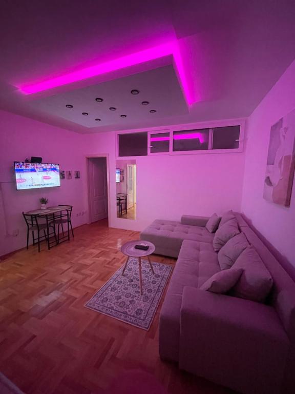 Posezení v ubytování Apartman Spark
