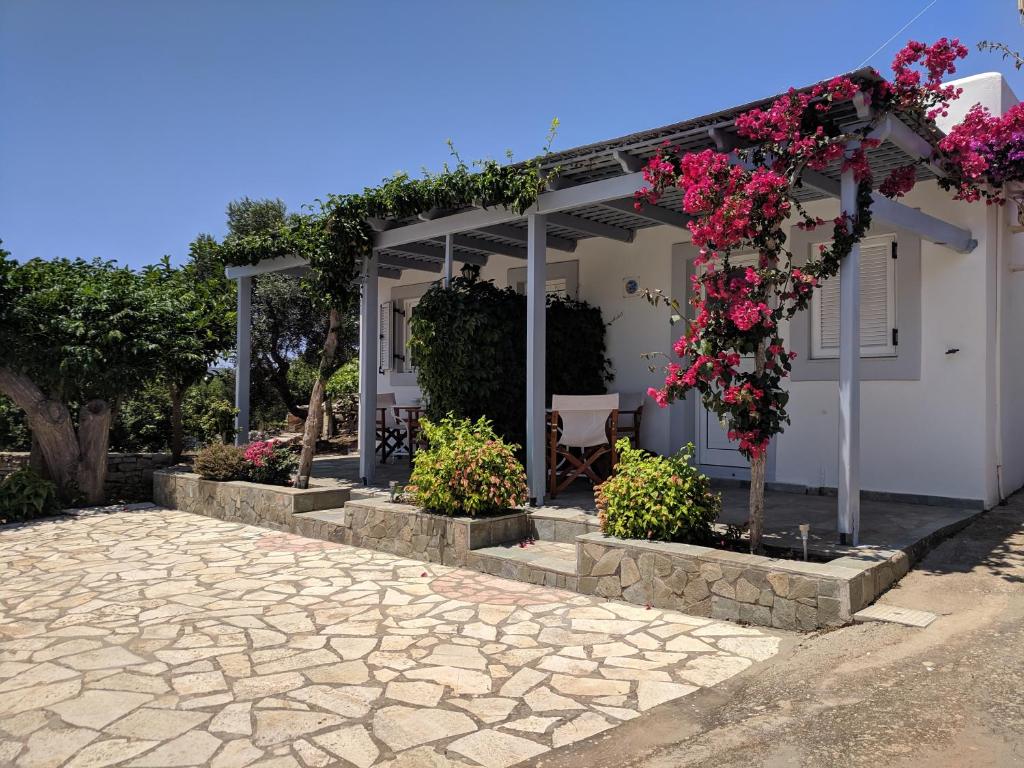 Zahrada ubytování Vikentios Rooms
