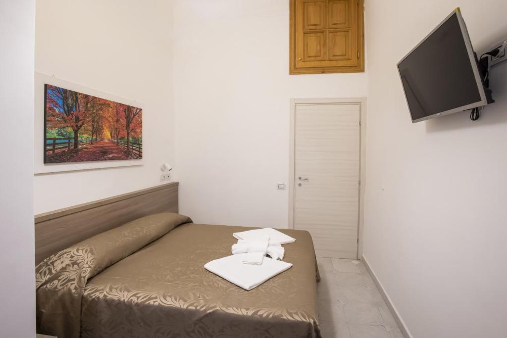 TV a/nebo společenská místnost v ubytování Hotel Orbis