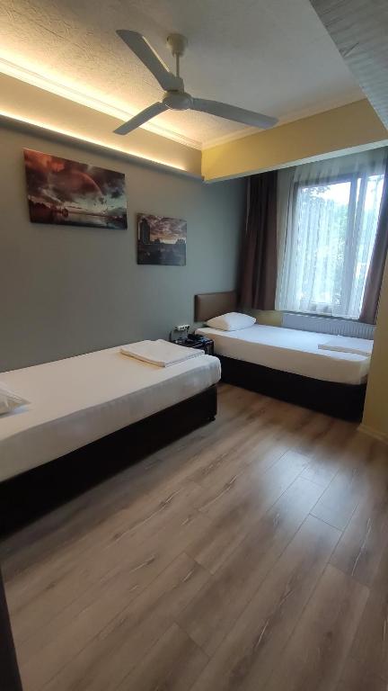 Postel nebo postele na pokoji v ubytování Hotel Torun Istanbul Old City